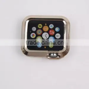 Cute Pattern Aluminum Plating Pattern Case for Apple Watch 42mm thumbnail-1