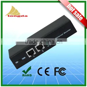 1 Uplink 1 Downlink 10/100Mbps Ethernet Booster Long Transmission Distance Ethernet Extender 1200M/300M thumbnail-2