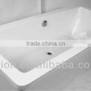 Square Bathtub Free Standing Acrylic Bathtub thumbnail-1
