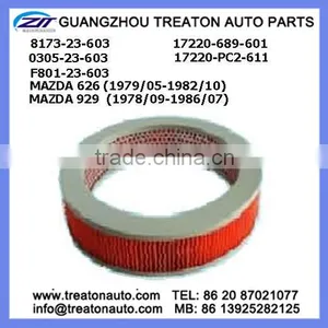 AIR FILTER 8173-23-603 17220-689-601 0305-23-603 17220-PC2-611 F801-23-603 FOR MAZDA 626 79-82 929 78-86 thumbnail-1