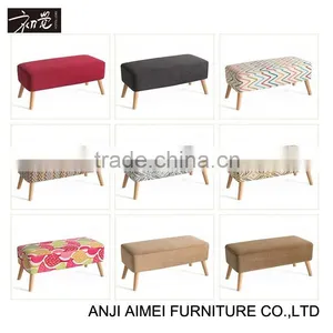 First Touch Modern Style Long Fabric Bench / Living Room Bench AM-5013 thumbnail-2