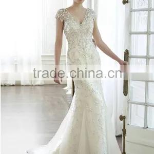 Hot Sale Factory Custom Wedding Dress 2016 thumbnail-2