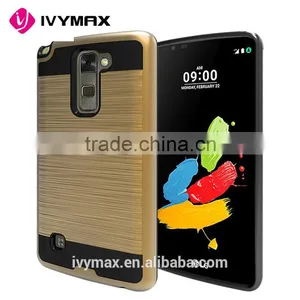 New Arrival Wholesale Motomo Ultra Thin Armor Brushed PC+TPU Cell Phone Case for LG Stylo2 Plus Most Popular thumbnail-4