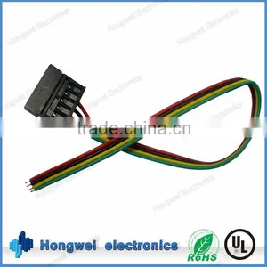 High Quality Pvc Insulated Wire With SATA 5pin Black Connector to Open Electric Wire Harness thumbnail-1
