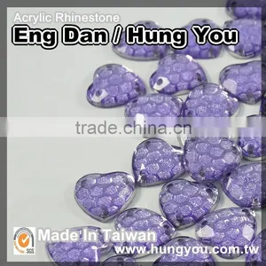 Best Popular Non Hot-Fix Taiwan Round Shape Synthetic Gemstones For Garment Accessories thumbnail-4