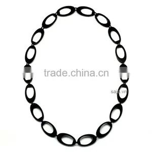 Buffalo Horn White, Buffalo Horn Jewelry, Buffalo Horn Necklace SHN-363 thumbnail-1