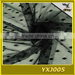 Quality Polyester Mesh Fabric in Dot Design for Mosquito Netting thumbnail-1