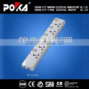 Extension Cord Socket Outlet With Individual Switches thumbnail-1