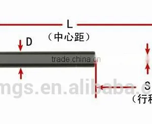 2016 High Quality Compression Gas Spring Used in Auto Cars thumbnail-3