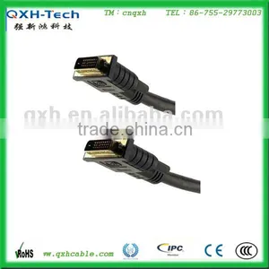 BLACK Dual Link DVI 24+1 Male to Dvi 24+1 Male Cable Conncetor thumbnail-1
