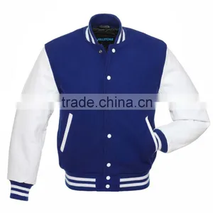 Heap Wholesale Varsity Jackets Quilted Youth College Wool Jackets thumbnail-1