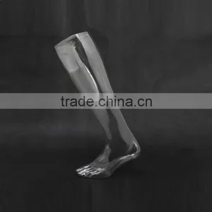 Hot Sale Boutique Top Level Fashion Transparent PC Female Middle Leg Mannequin thumbnail-3