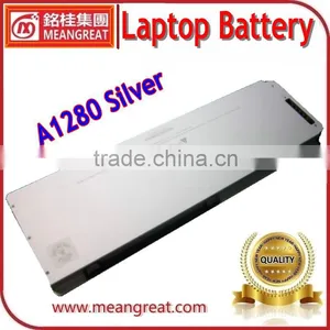 6 Cell Generic Laptop Battery for Macbook A1280 With Silver Color 10.8V 4200mAh thumbnail-1