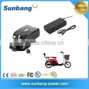 Lithium Ion 36v 10ah Frog Case Battery With Charger for Electric Bike thumbnail-1