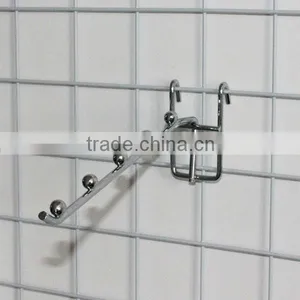 High Quality Wire Mesh Rack Hook /Wire Hanging Hook/Wire Peg Hook Rack thumbnail-3