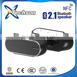 Shenzhen Factory SOMHO/OEM Portable Bluetooth Speaker With Touch Button thumbnail-1