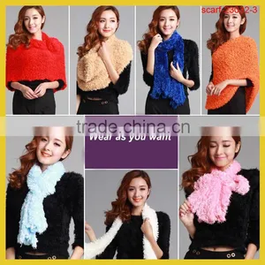 Fashion Winter Magic Warm Scarf Super Elasticity Wearing Method Super Quality thumbnail-1