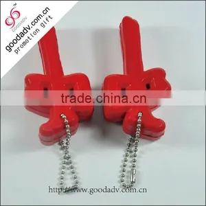 Manufacturer Spring Festival Promotional pu Foam Keychain thumbnail-1