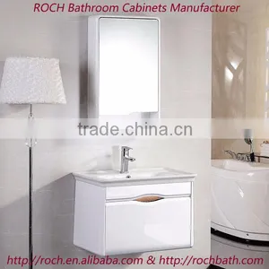 ROCH 8022 Outstanding Glossy Varnish Small Size Bathroom Furniture thumbnail-1
