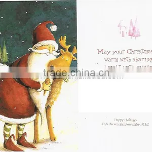 2016 Handmade Christmas Card New Year Greeting Card Printing thumbnail-1