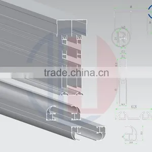 Custom Aluminium Profile Sliding Wardrobe Door System thumbnail-4