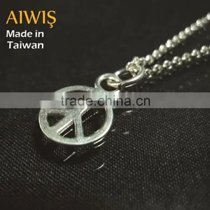 Sterling Silver Peace Necklac Delicacy Customized Design thumbnail-1