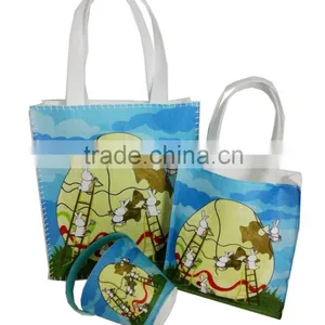 Promotional Felt Easter Egg& Bunny Gift Bag Kit for Kids thumbnail-3