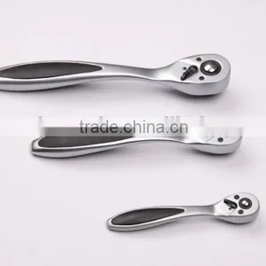 2015 NEW Chrome Vanadium 72Teeth Quick Release Curved Ratchet Handle Socket Wrench Set thumbnail-1