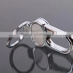 Custom Logo Metal Car Key Chain/key Ring thumbnail-2