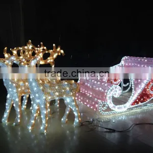 2016 Led Fancy Light Deer Motif Light 3d For Christmas thumbnail-3