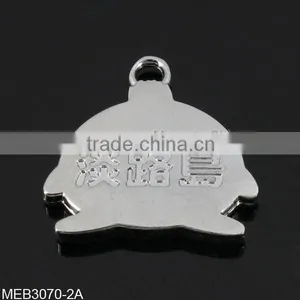 Cartoon Animal Enamel Zinc Alloy Charm Pendant thumbnail-3