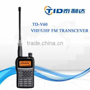 TD-V60 5w Best Price Portable Long Talking Distance Commercial Two Way Radio thumbnail-1