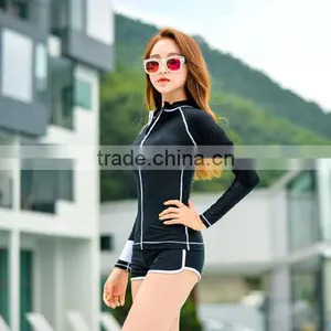 2016 Women Rash Guard,MMA Swimwear, Sun Protection thumbnail-2