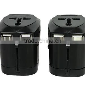 2016 AINOVO Powerful World Travel Adapter With USB Charger thumbnail-2