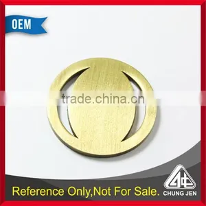 Best Selling Market Silver Gold Embossed Euro Shopping Cart Trolley Token Coin thumbnail-5