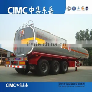 Flammable Liquid / Fuel Tanker Semi Trailer ( Volume Optional ) 50M3 Trailer Manufacturer thumbnail-1