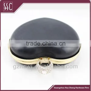 150x123mm Heart Shaped Boxes Purse Frame for Handbag/clutch/evening Bag Supplier's Choice thumbnail-1