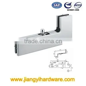 PF-040 Glass Door L Corner Patch Fitting thumbnail-1