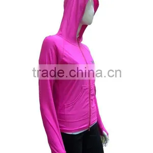 Women Rash Guard Hoodies/ Lycra Hoodies thumbnail-1