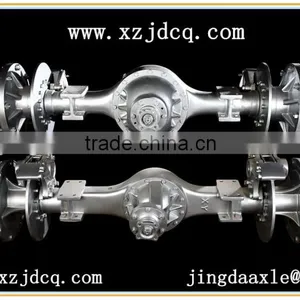 Axles Made by Drawings One Ton Axle Small Axles Light Axles 1.6 Ton Axle 2 Ton Axles for Wheel Loader Backhoe Loader Trucks thumbnail-1