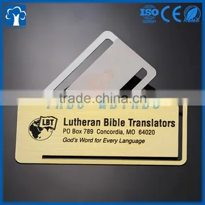 Cheap Custom Metal Bookmark for Gift thumbnail-6