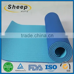 Anti Slip Waterproof 5mm Eco Friendly Colorful Decorative Yoga Mat thumbnail-2