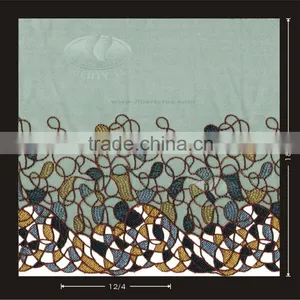 POLYESTER EMBROIDERY GEOMETRIC LACE/SWISS LACE thumbnail-1