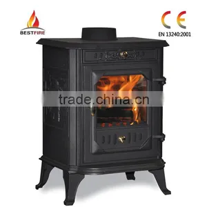 6kw Brass Woodburning Stove thumbnail-1