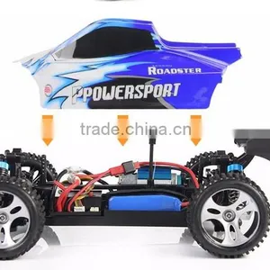 Wltoys A959 2.4G Rc1/18 Scale Remote Control 50km/h High Speed Racing Car RTR thumbnail-3