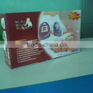 2.4G Wireless Digital Baby Monitor Pink Baby Monitor thumbnail-2