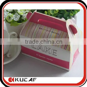 Custom Kraft Paper Cake Box Small Packaging Box Food Paper Box in Guangzhou thumbnail-1
