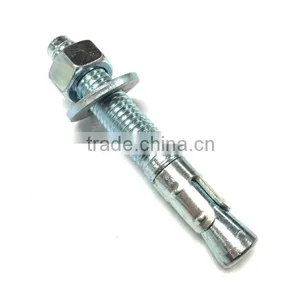 Carbon Steel Wedge Anchor Blue White Zinc thumbnail-2