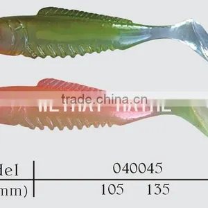 PVC Soft Lure Shad Lure T Tail Popper thumbnail-1
