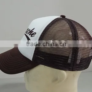 5 Panels Front Foam Back Mesh Trucker Caps thumbnail-2